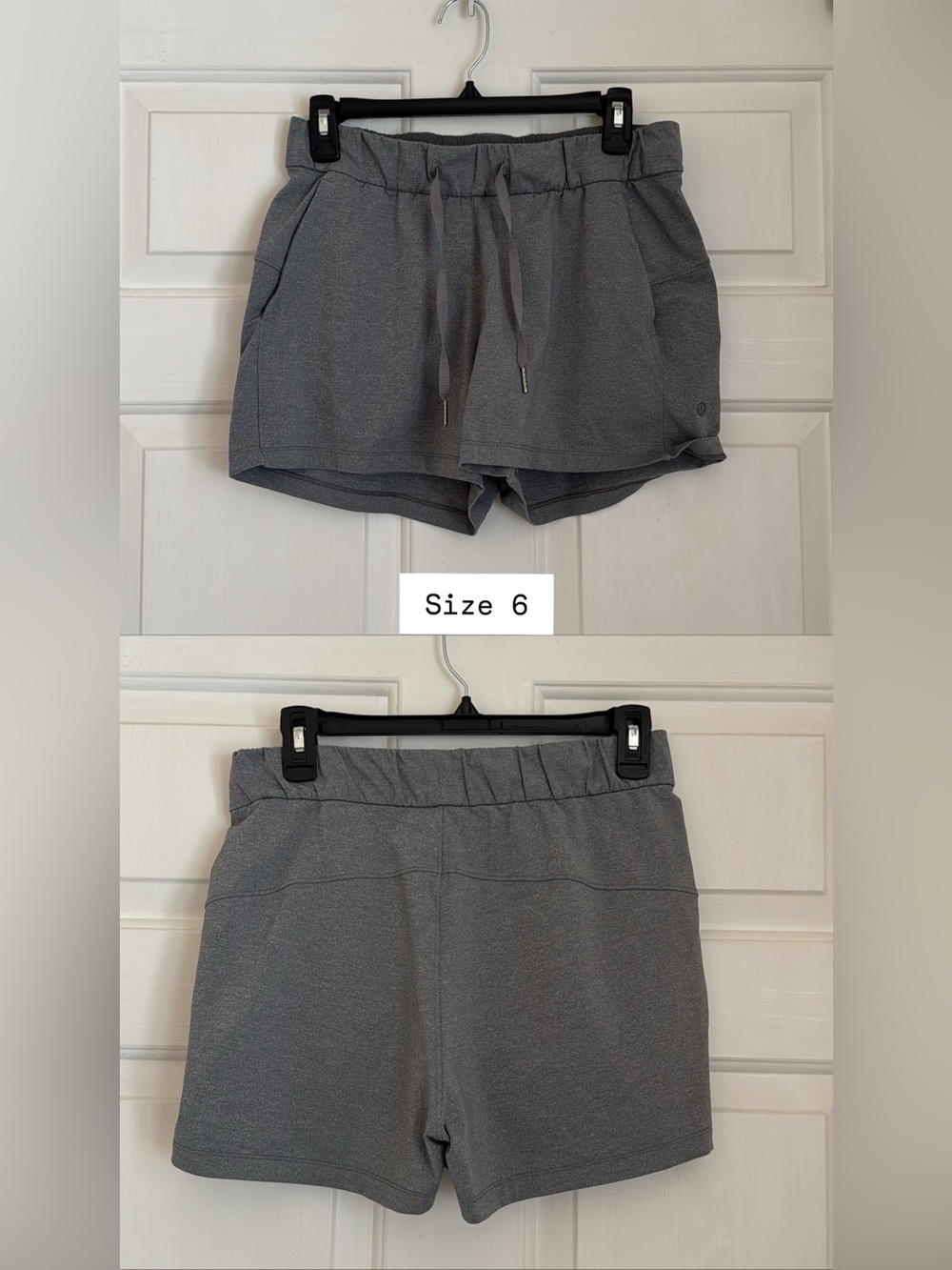lululemon athletica Gray Women's Athletic Drawstring Shorts